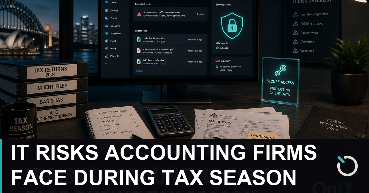 Editorial technology image for: IT Risks Accounting Firms Face During Tax Season